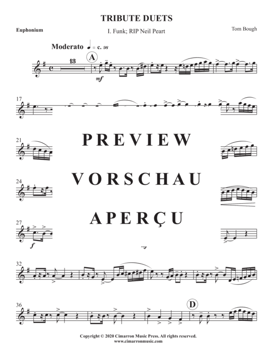 Produktgalerie: Seite 17 von 21 Tribute Duets , , (Euphonium + Tuba)