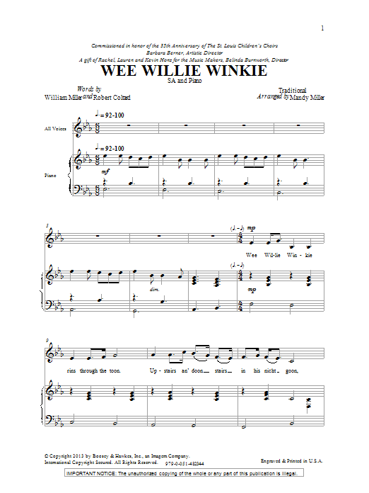 Product picture to: Wee Willie Winkie