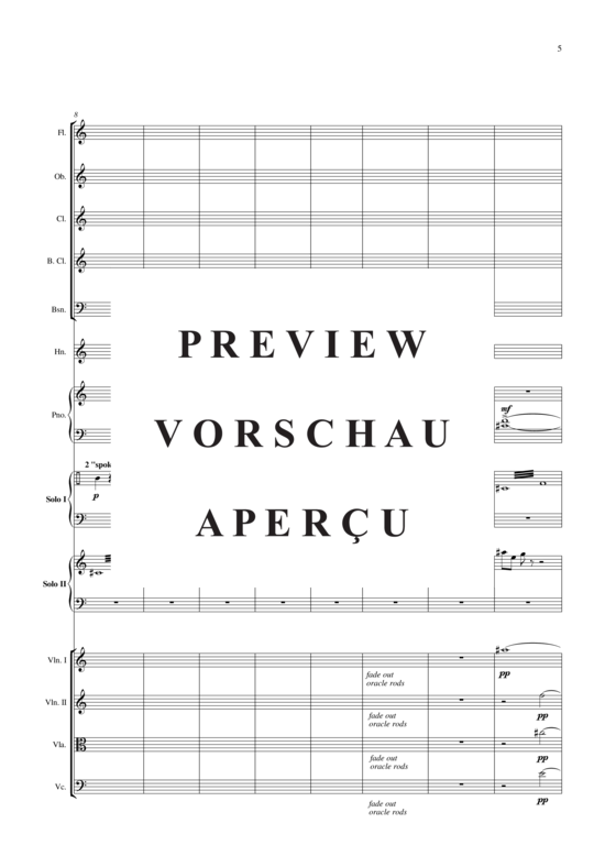 Product gallery: Page 6 of 21 Cerulean: Double Concerto for 2 Percussions , , (orchestral score)