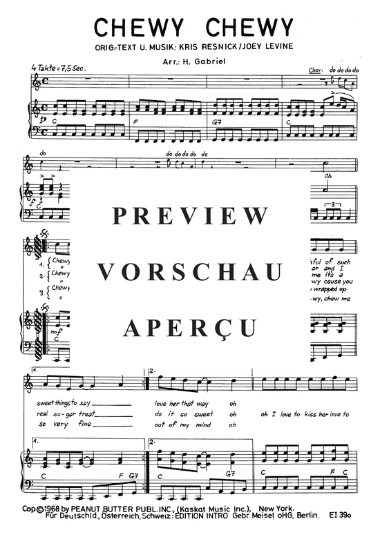 Produktgalerie: Seite 4 von 4 Chewy Chewy, Express, 	Ohio, Klavier und Gesang