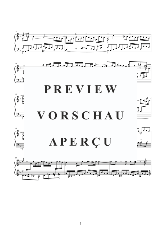 Produktgalerie: Seite 6 von 9 Fantasia super in F-Dur BWV 651, , Klavier Solo