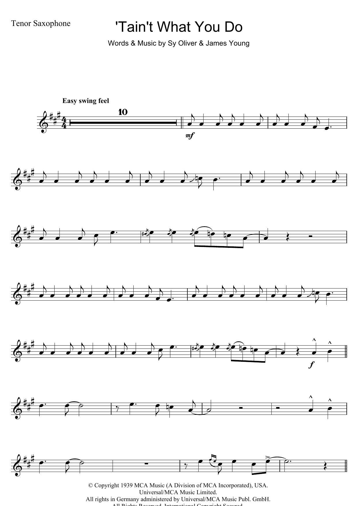 Product gallery: Page 1 of 1 'Tain't What You Do (It's The Way That Cha Do It), Ella Fitzgerald