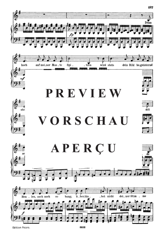 Product gallery: Page 8 of 13 Schiffers Scheidelied D.910, , Medium Voice and Piano