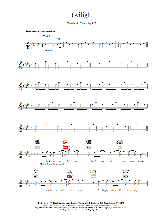 Produktgalerie: Seite 1 von 1 Twilight, U2, Melodieinstrument