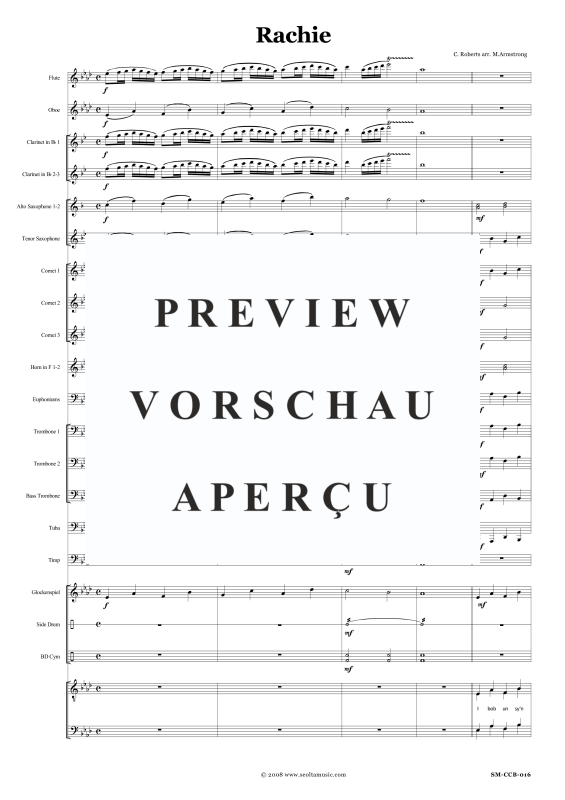 Produktgalerie: Seite 4 von 11 Rachie, , MĂ€nnerchor und Concertband