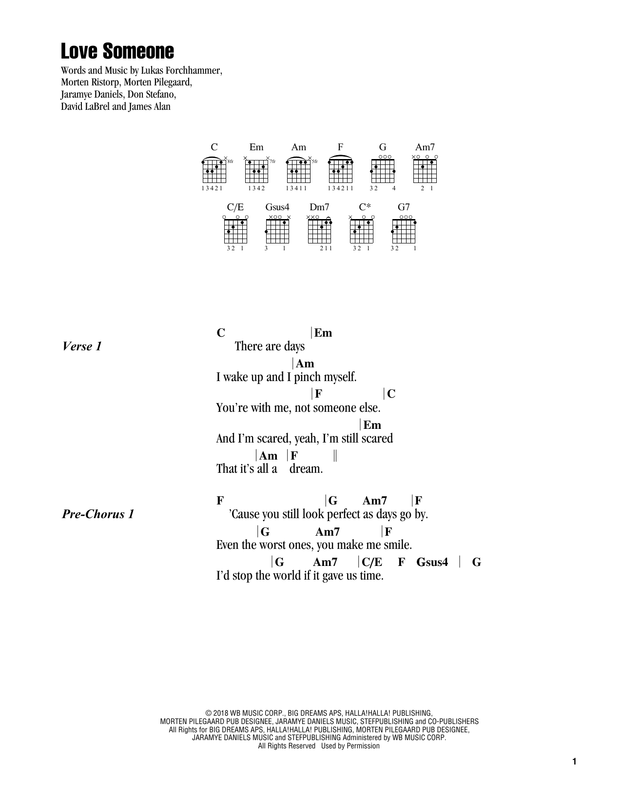 Product picture to: Love Someone