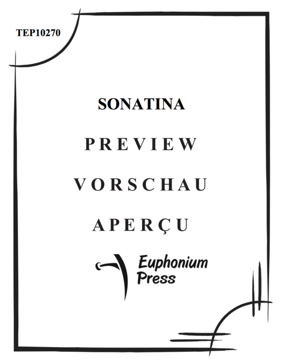 gallery: Sonatina , , (Tuba + Klavier)