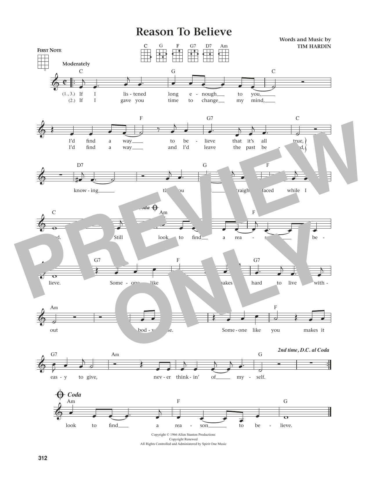 Produktgalerie: Seite 1 von 1 Reason To Believe (from The Daily Ukulele) (arr. Jim Beloff), Rod Stewart, Ukulele