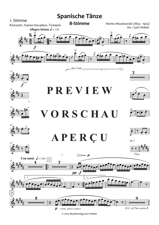 Produktgalerie: Seite 7 von 21 Spanische Tänze Opus 12 , , (Quintett flexible Besetzung)