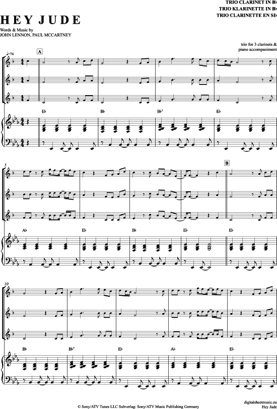 Product picture to: Hey Jude The Beatles