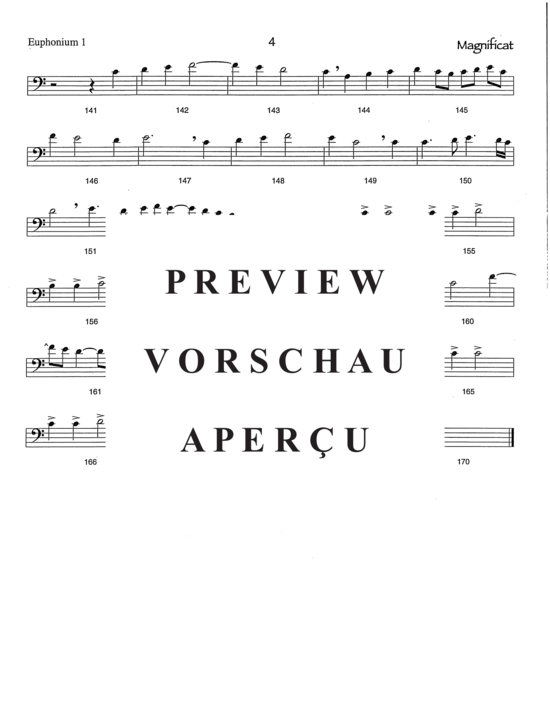 Produktgalerie: Seite 20 von 21 Magnificat , , (Tuba Quartett EETT)