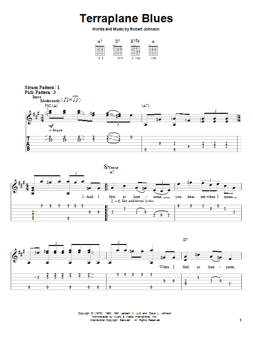 Product picture to: Terraplane Blues
