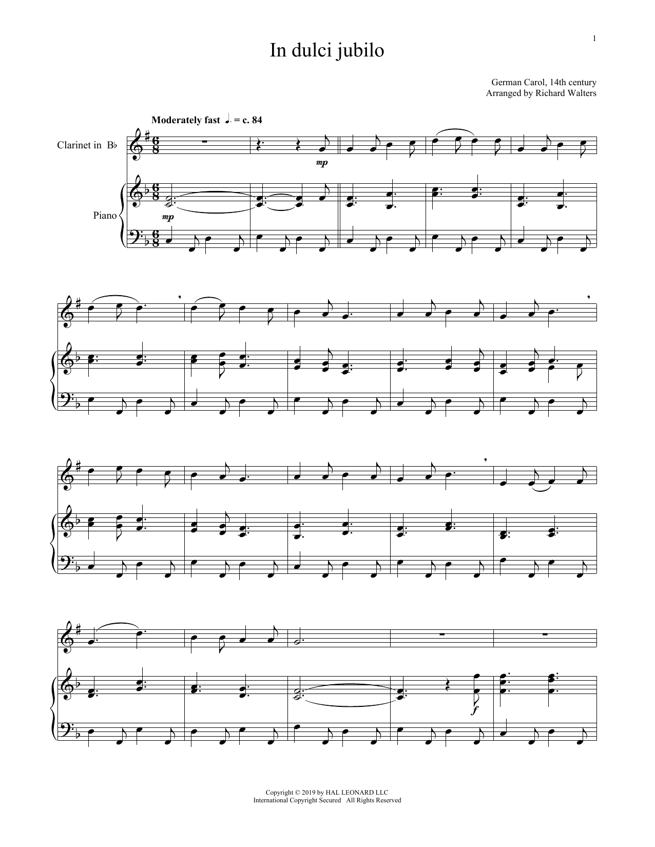 Produktbild zu: In Dulci Jubilo