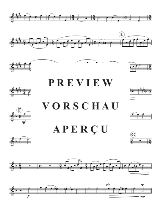 Product gallery: Page 17 of 21 Hymn of Gladness (Variations) , ,  (clarinet choir)