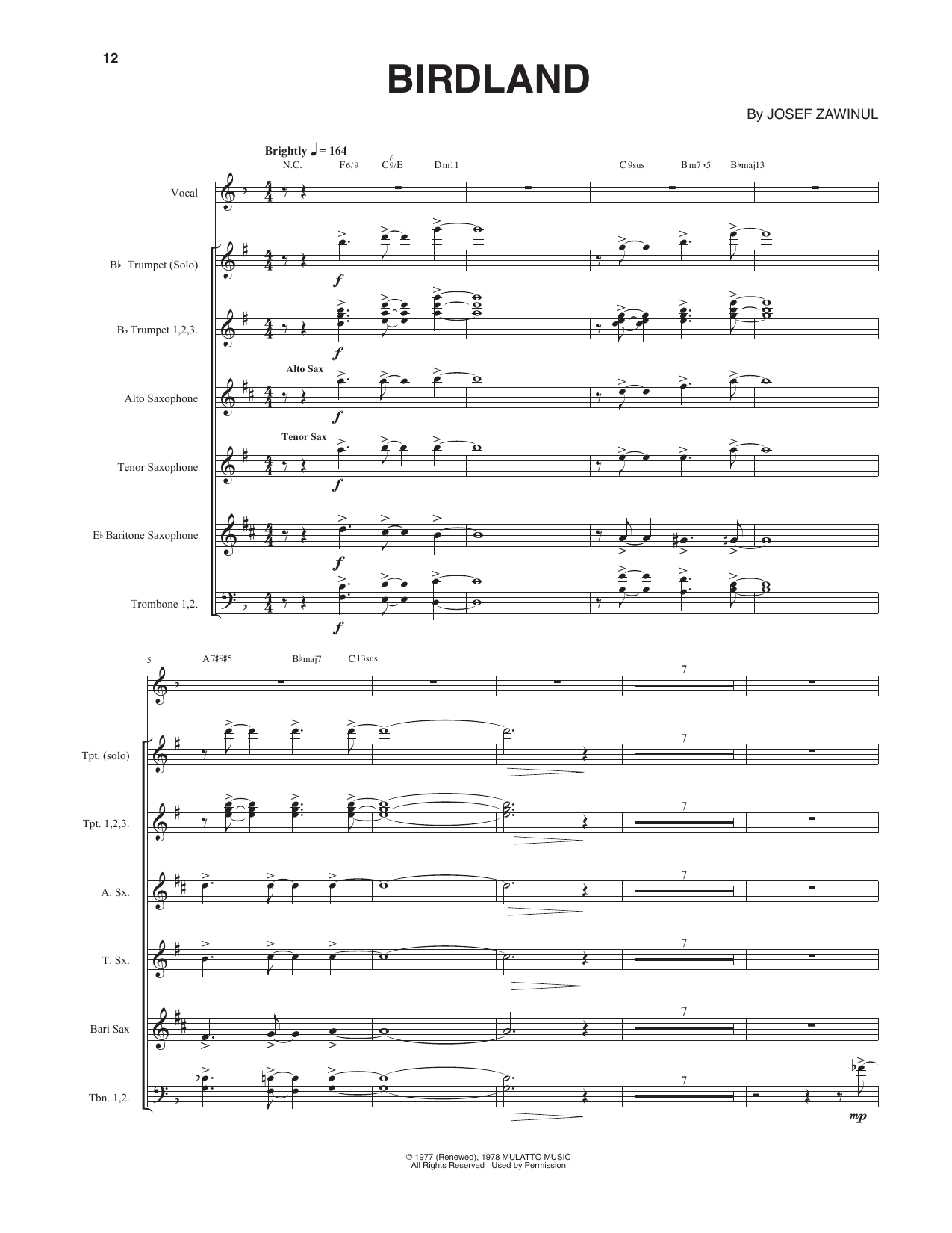 Produktbild zu: Birdland