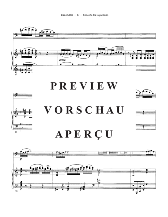 Product gallery: Page 19 of 21 Concerto , , (euphonium + piano)