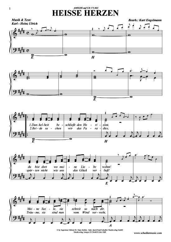 Produktbild zu: Heiße Herzen Amigos