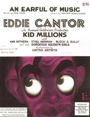 cover: An Earful Of Music, Eddie Cantor, Gesang, Gitarre, Klavier