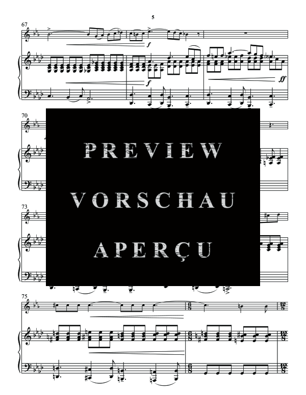 Produktgalerie: Seite 9 von 11 Easter Hymn, , (Horn in F und Klavier)
