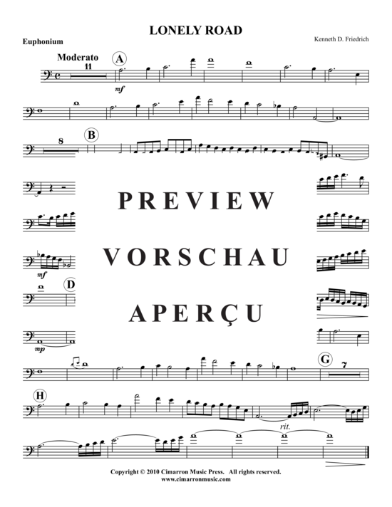 Product gallery: Page 8 of 9 Lonely Road , , (baritone/pos + piano)