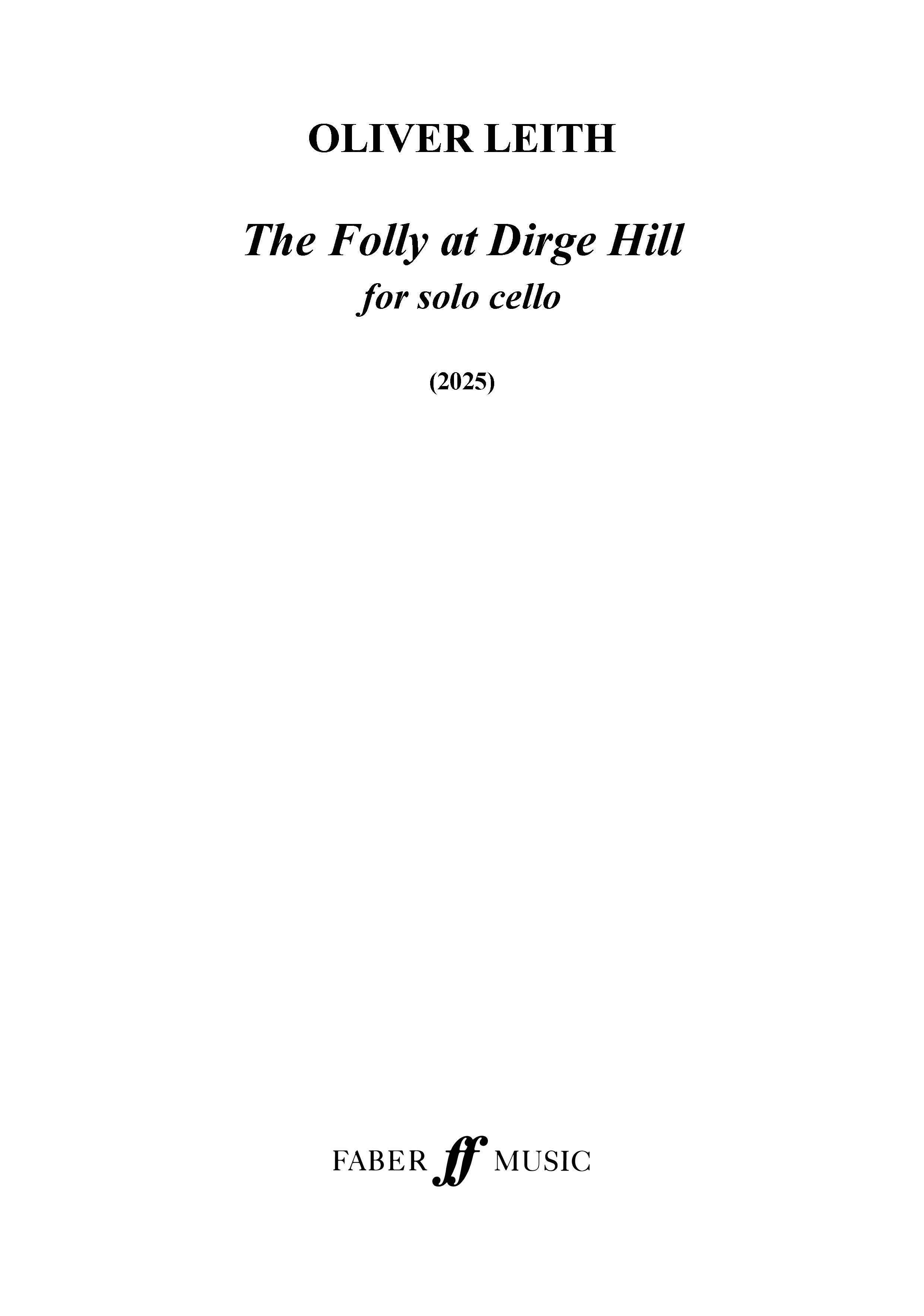 Produktbild zu: The Folly at Dirge Hill