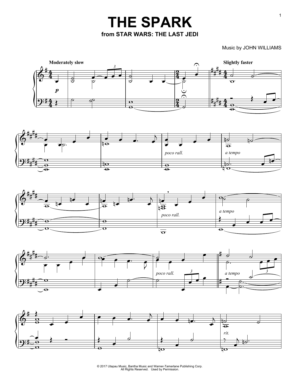 Product gallery: Page 1 of 1 The Spark, John Williams