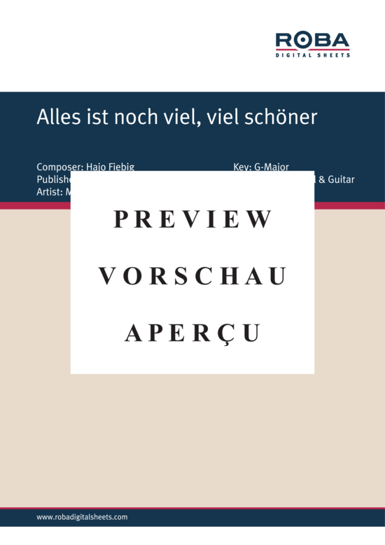 Product gallery: Page 2 of 4 Alles ist noch viel, viel schöner , , Piano Solo