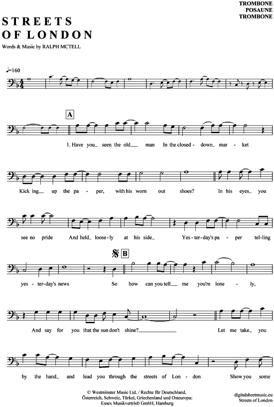 Product picture to: The Streets of London Ralph McTell