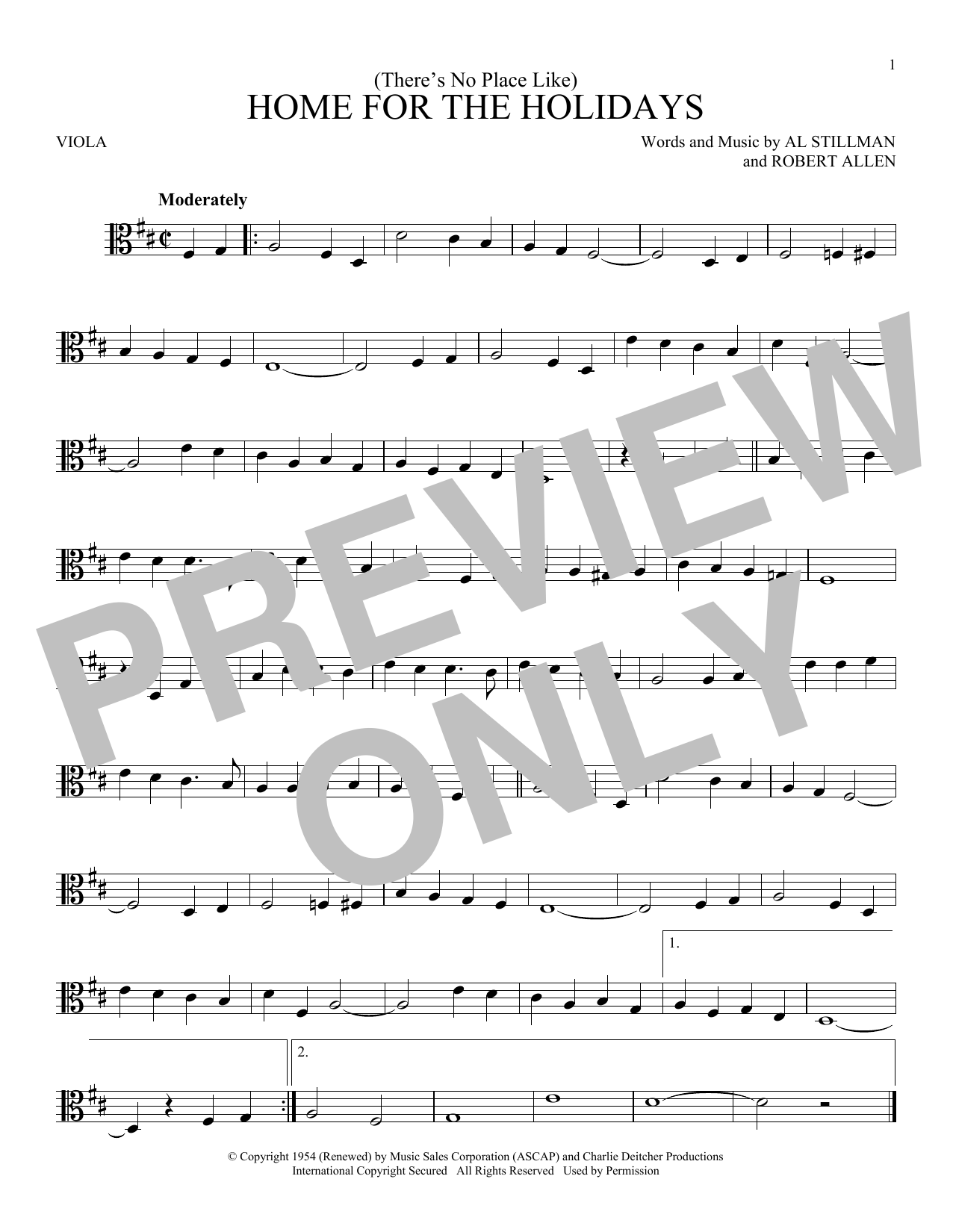 Product gallery: Page 1 of 1 (There's No Place Like) Home For The Holidays, Perry Como
