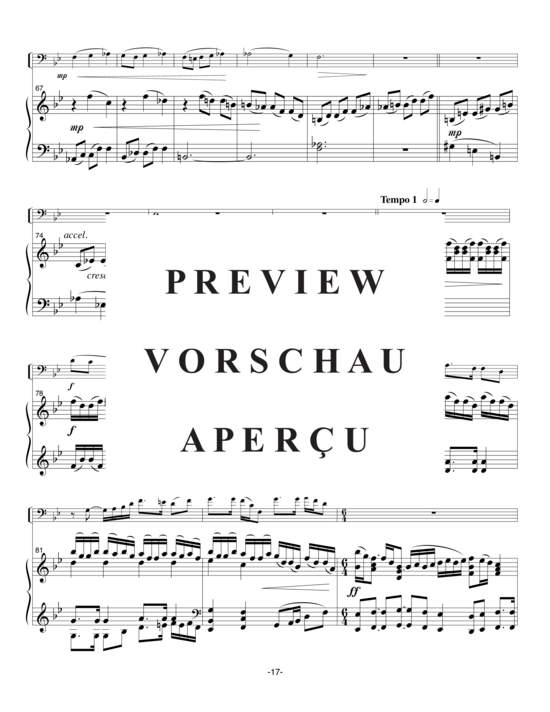Product gallery: Page 19 of 21 Pershing Concerto , , (euphonium + piano)