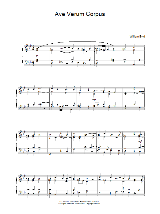 Produktbild zu: Ave Verum Corpus