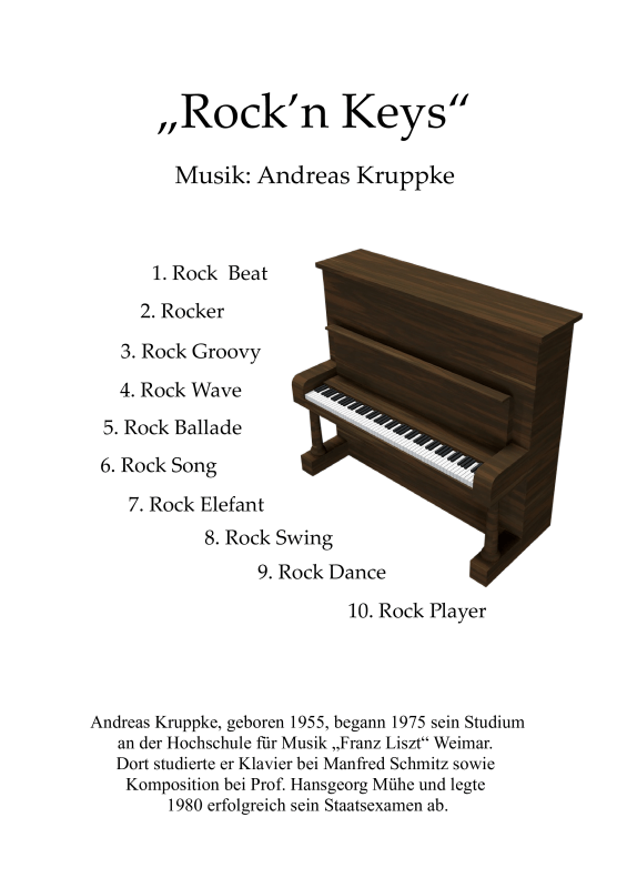 Produktbild zu: Rock´n Keys (Album)Andreas Kruppke