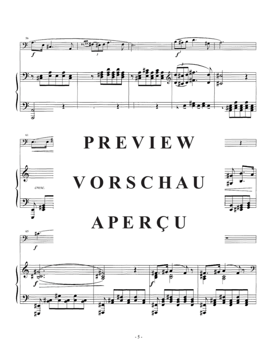 Product gallery: Page 7 of 9 Serenade , , (tuba + piano)