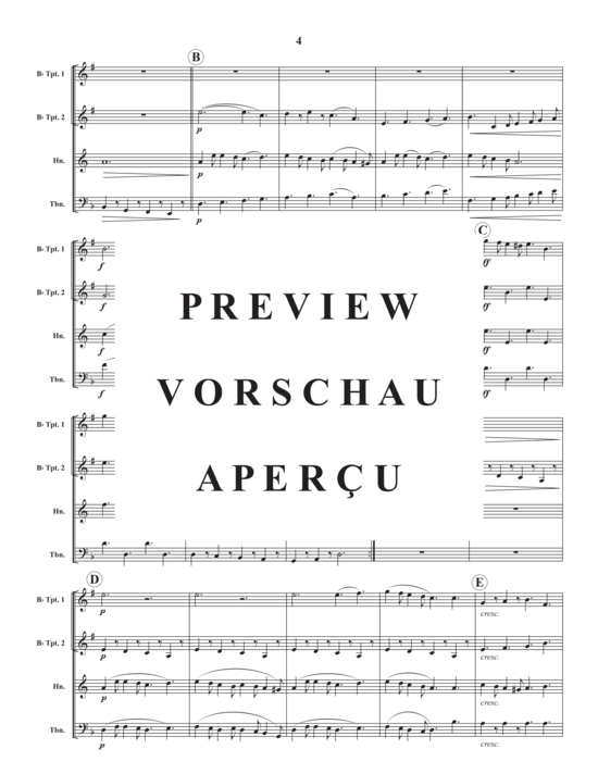 Produktgalerie: Seite 6 von 21 Vier Weihnachts-Quartette , , (Blechbläserquartett)