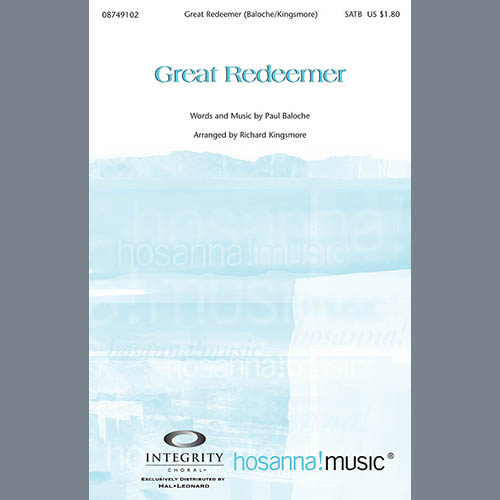 cover: Great Redeemer, Richard Kingsmore