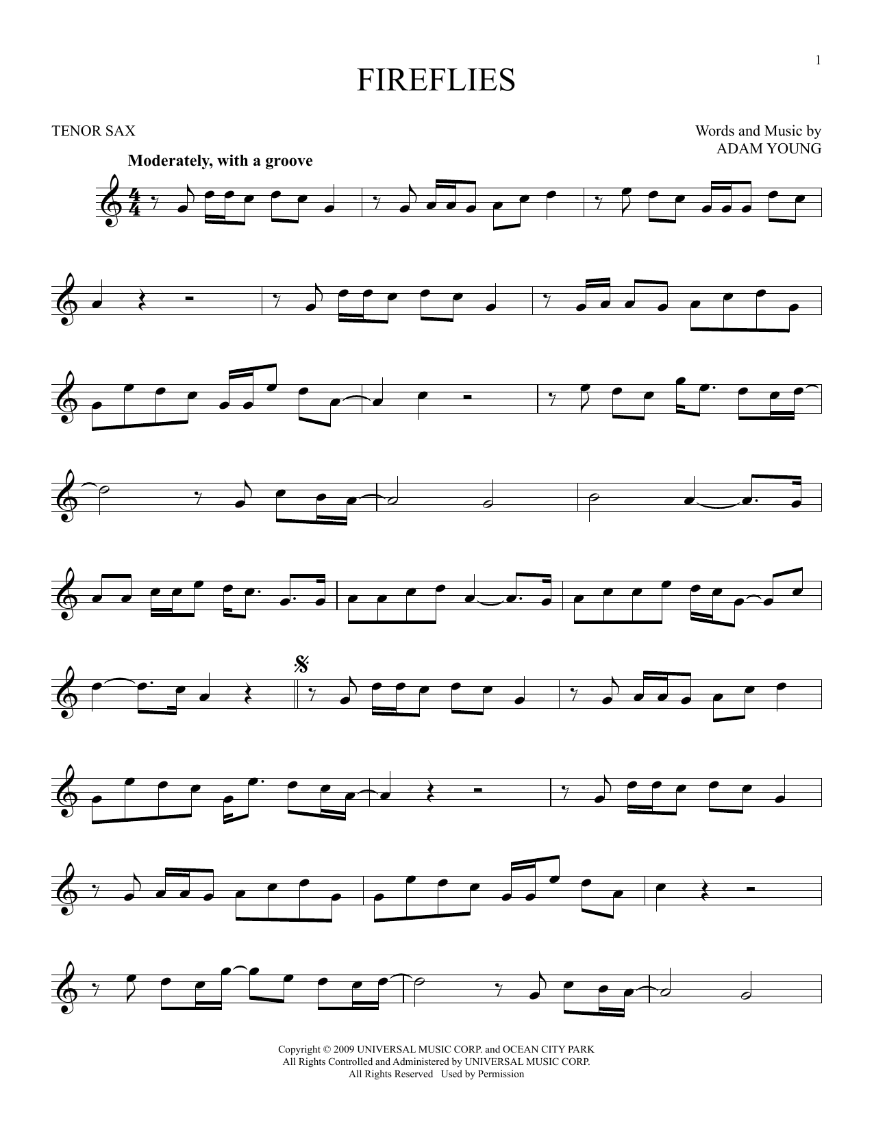 Product gallery: Page 1 of 1 Fireflies, Owl City