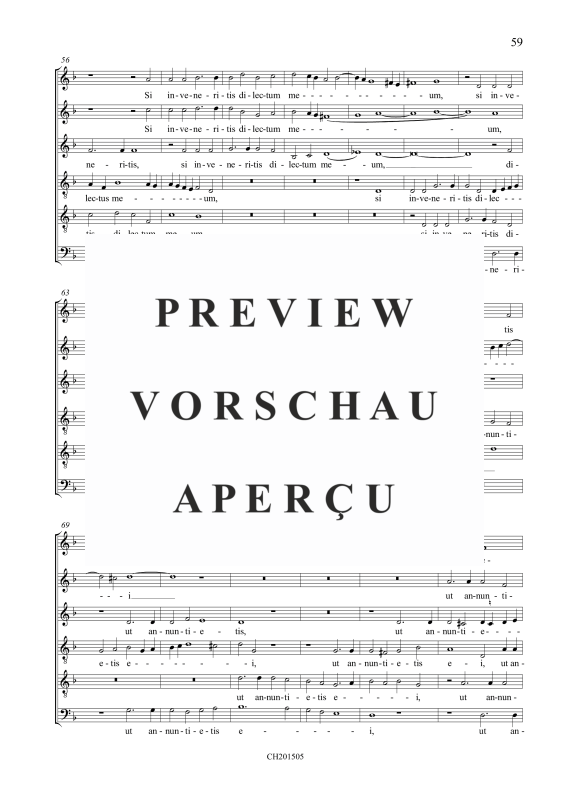 Produktgalerie: Seite 5 von 11 Vadam et circuibo / Qualis est dilectus tuus, , Gemischter Chor 6-stimmig