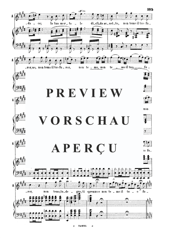 Produktgalerie: Seite 6 von 7 Ferma in van rapir pretendi, , Gesang und Klavier