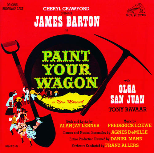 cover: They Call The Wind Maria, Lerner & Loewe, Paint Your Wagon (Musical)