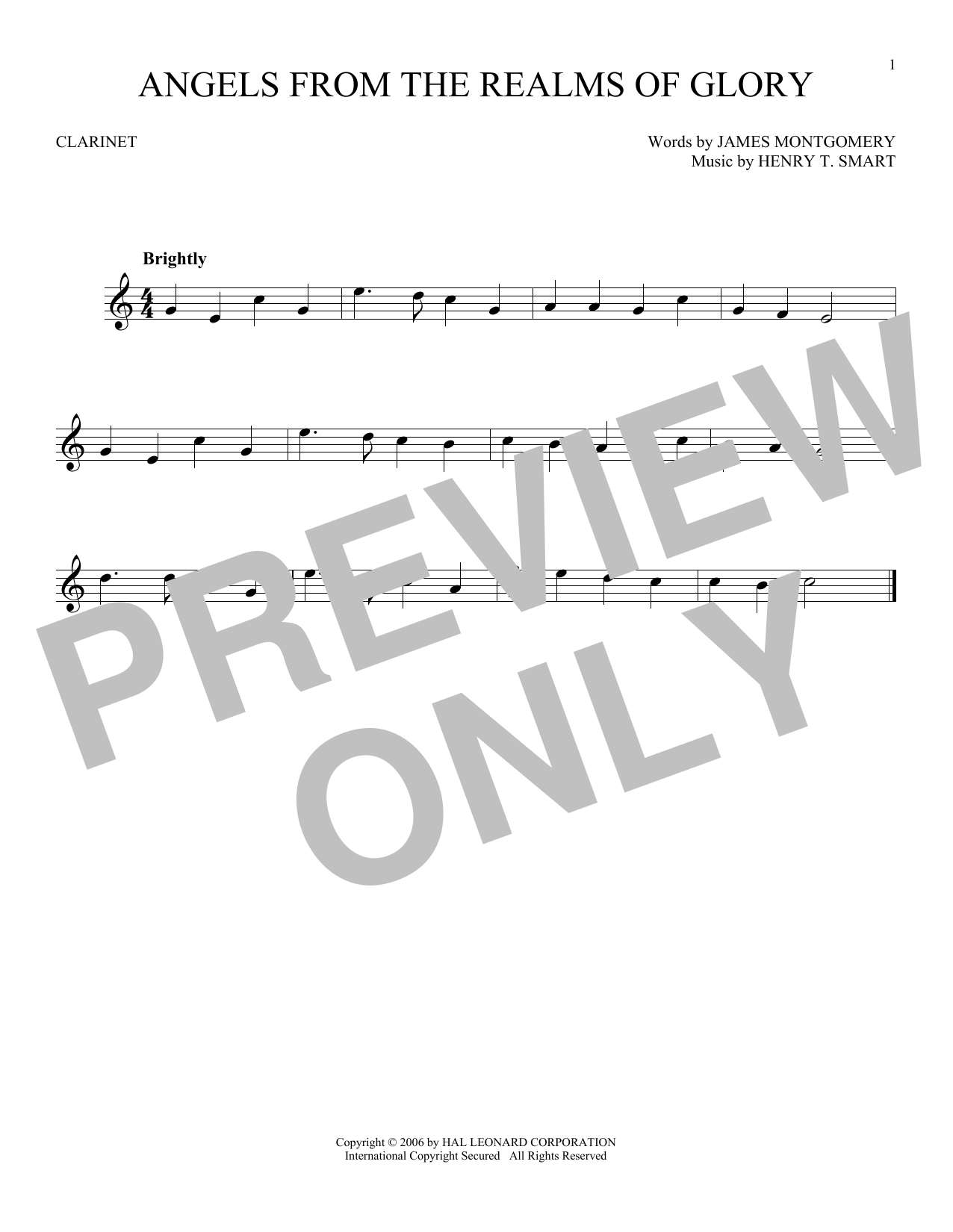 Product gallery: Page 1 of 1 Angels From The Realms Of Glory, Henry T. Smart