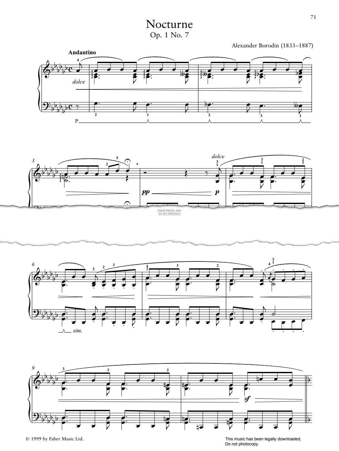 Product picture to: Nocturne Op.1, No.7