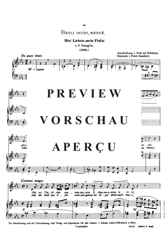 gallery: Begli occhi , Schimon Adolph, (Gesang tief + Klavier)