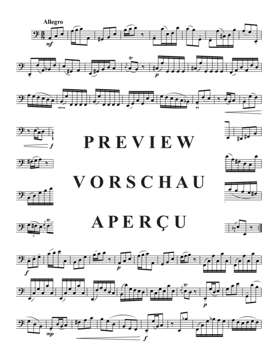 Product gallery: Page 6 of 7 Sonata in A-Moll, H. 562 , , (Tuba Solo)