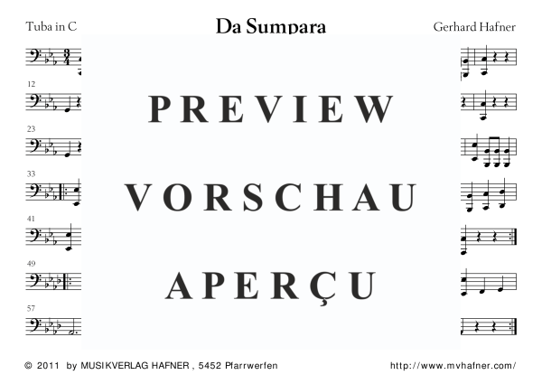 Product gallery: Page 10 of 11 Da Sumpara, , (woodwind and brass)