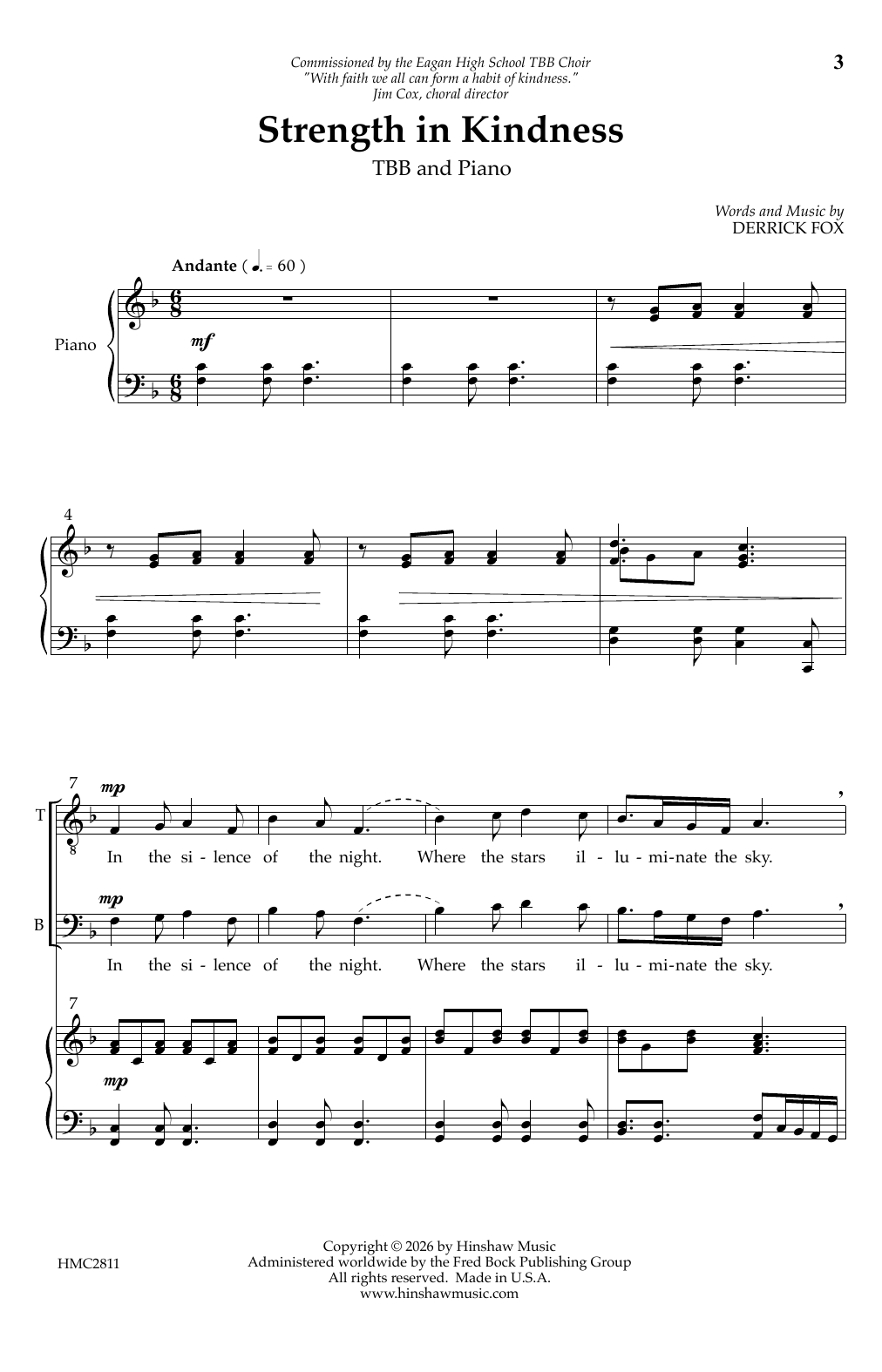 Produktgalerie: Seite 1 von 1 Strength In Kindness, Derrick Fox, Chor