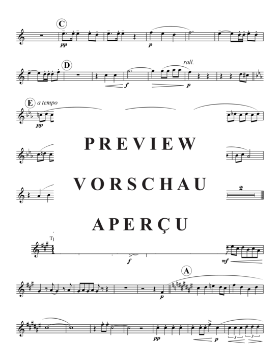 Produktgalerie: Seite 17 von 21 Drei Chansons , , (Blechbläserquintett)