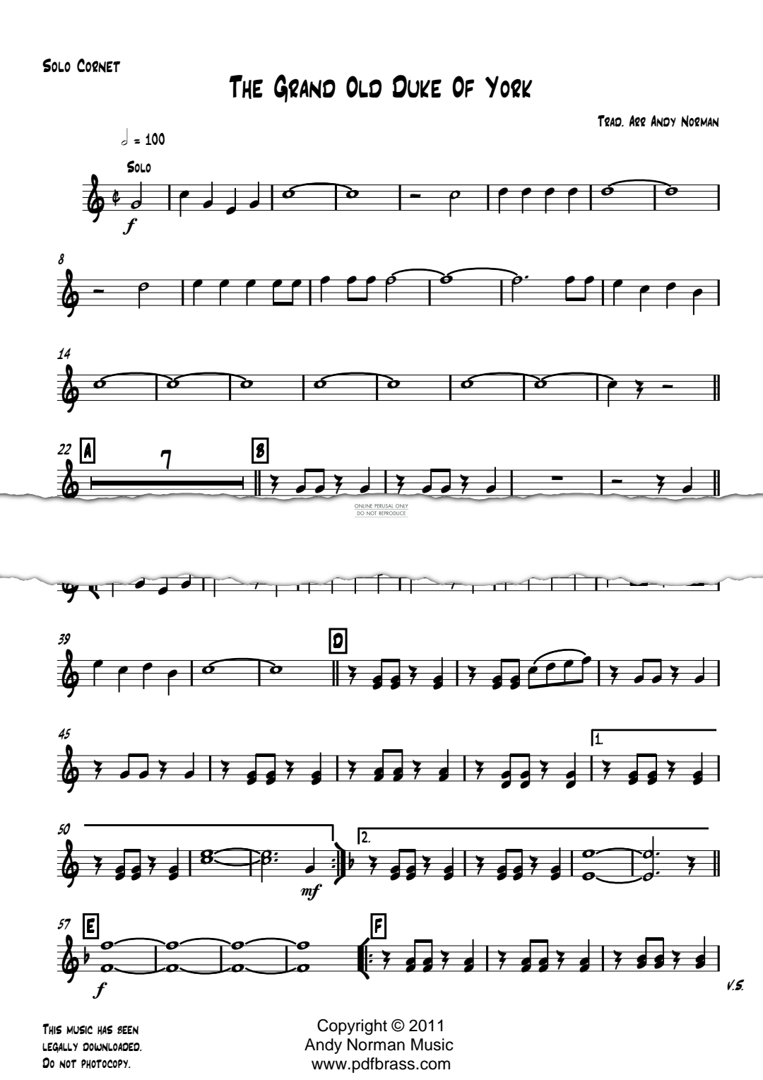 Product gallery: Page 1 of 1 The Grand Old Duke Of York, 