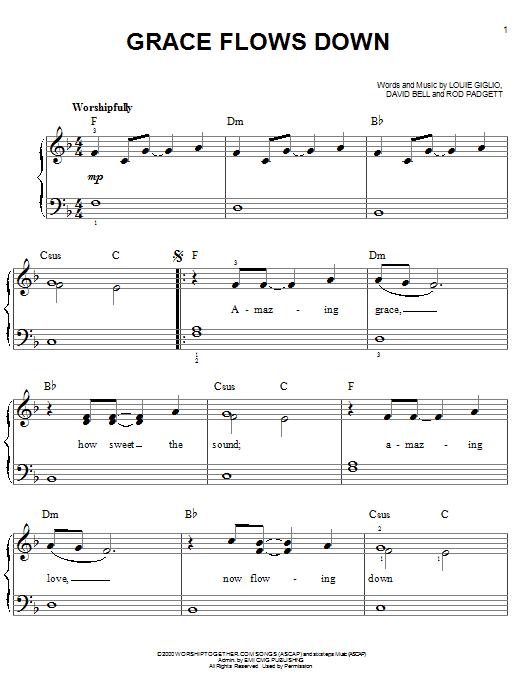 Produktbild zu: Grace Flows Down