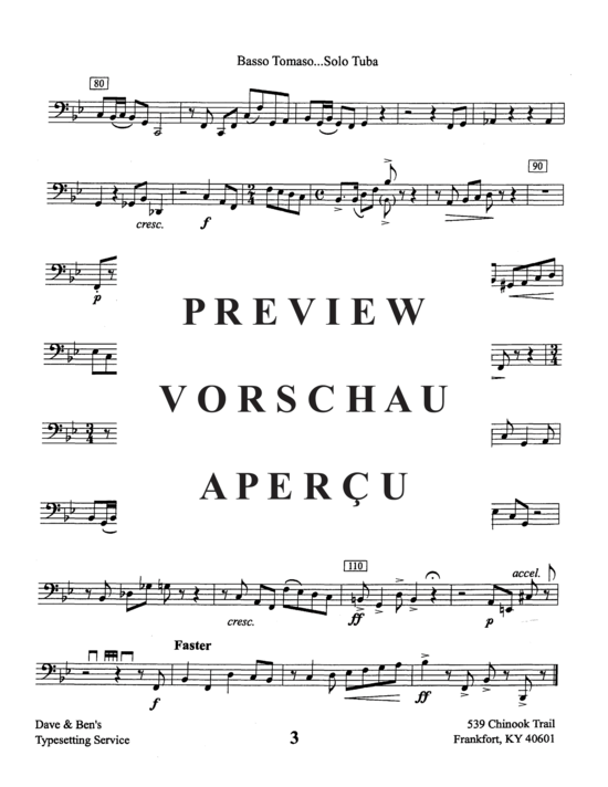 Product gallery: Page 15 of 15 Basso Tomaso , , (Tuba Solo)