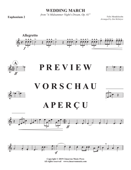 Product gallery: Page 12 of 17 Wedding March , , (Tuba Quartett EETT)